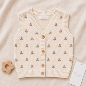 Floral Vest