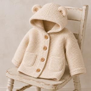 'Hooded Bear Coat'