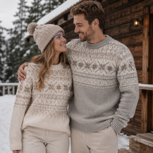 Couples Matching Winter Knit Set